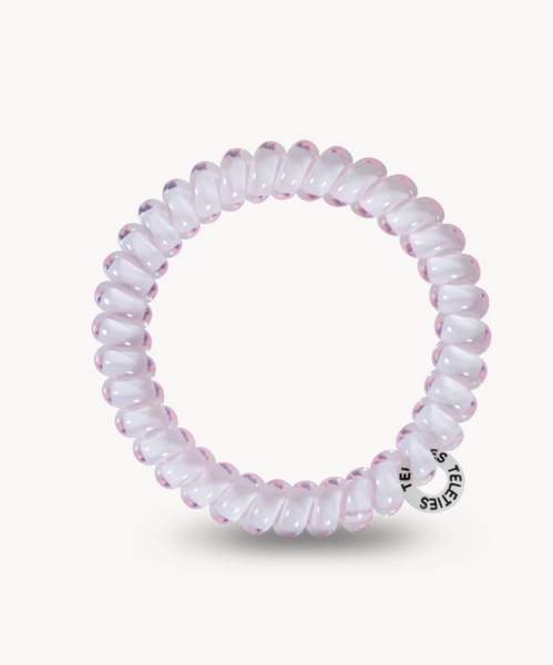 Small Teleties in Rose Water Pink
