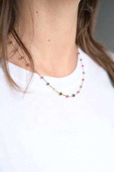 Loopy - Tourmaline 1 Necklace