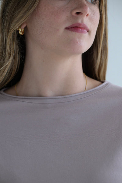 Maglia Lola Cotton Jersey in Lilac