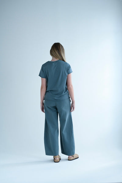 Maglia Rico Tee in Petrol