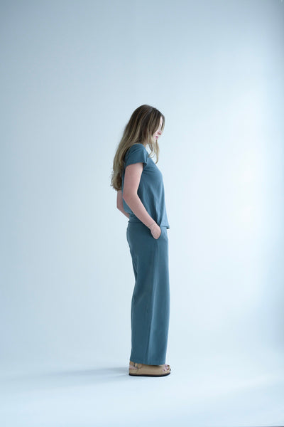 Maglia Rico Tee in Petrol
