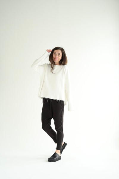 Soft Jumper F in Milk