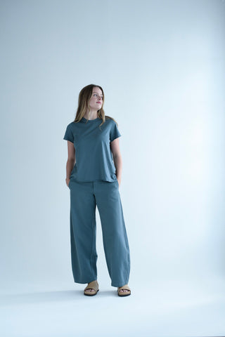 Maglia Rico Tee in Petrol