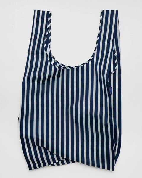 Big Reusable Bag - Navy Stripe