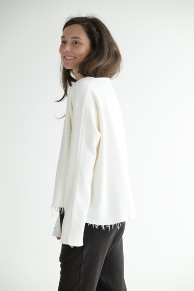Soft Jumper F in Milk