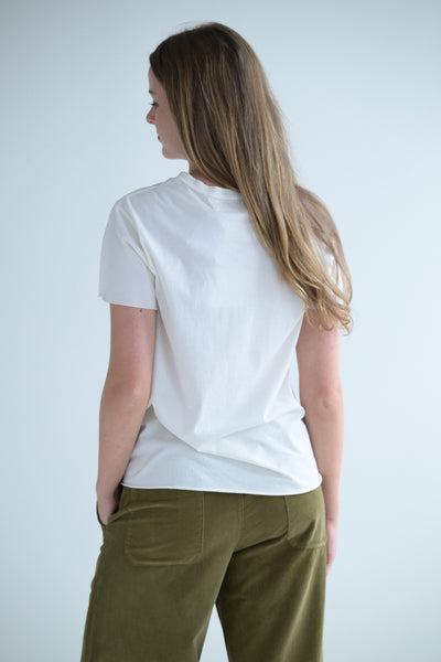 Maglia Rico Tee in Winter White