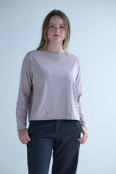 Maglia Lola Cotton Jersey in Lilac