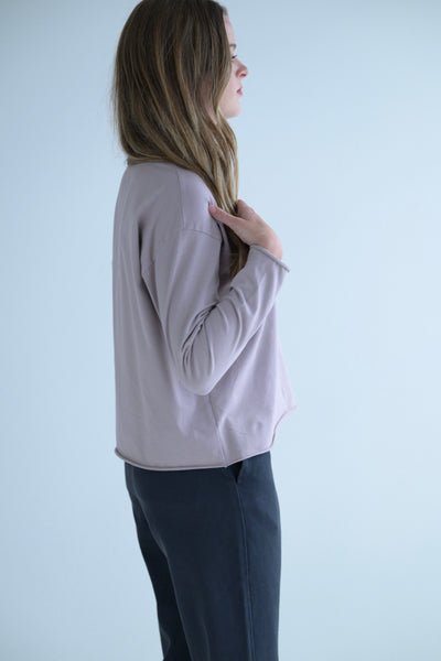 Maglia Lola Cotton Jersey in Lilac
