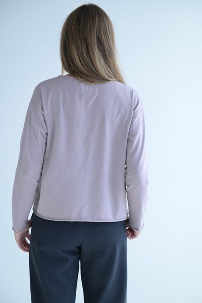 Maglia Lola Cotton Jersey in Lilac