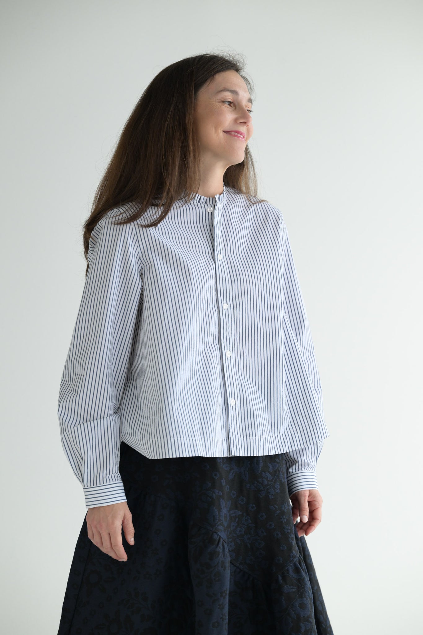 Claude Blouse in Stripes