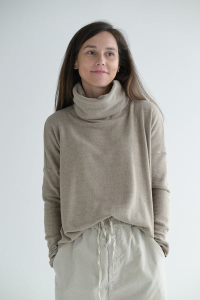 Turtleneck JP in Marron Glace