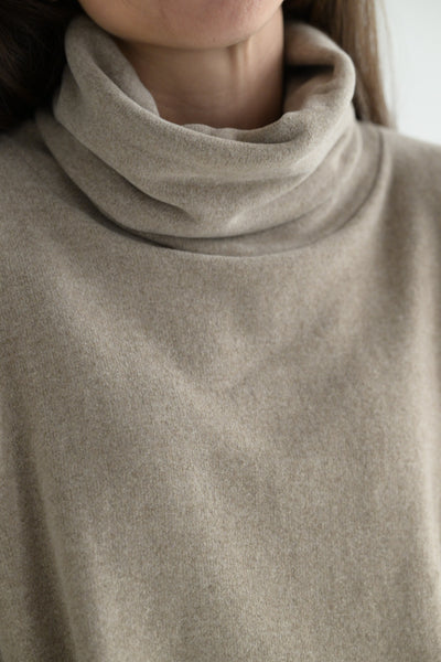 Turtleneck JP in Marron Glace