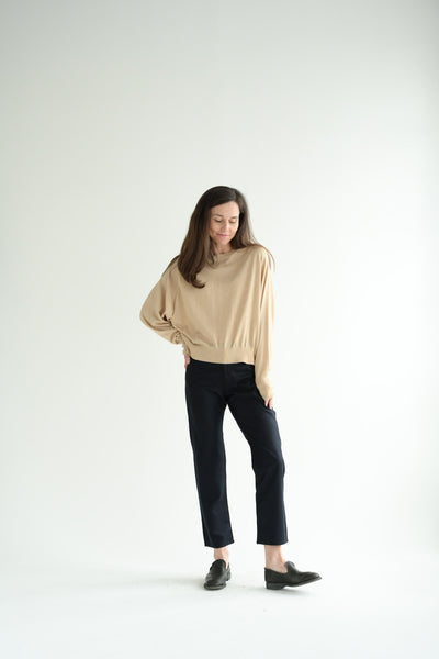 Levity Crewneck in Beige