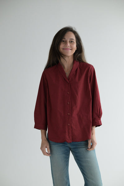 Shirt Charleen in Henna