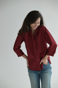 Shirt Charleen in Henna
