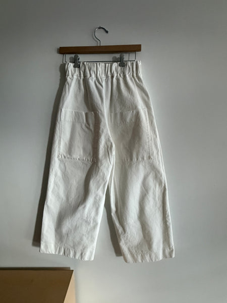Wide & Short WCC Trousers in White