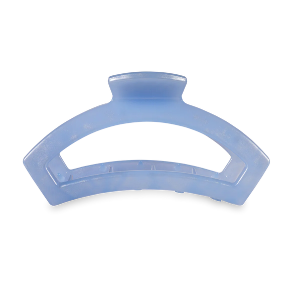 Open Medium Hair Clip in Blue Lagoon