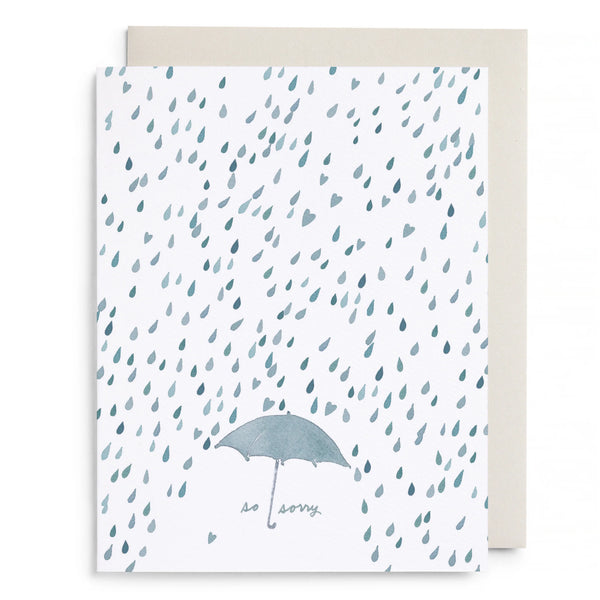 So Sorry Umbrella Card