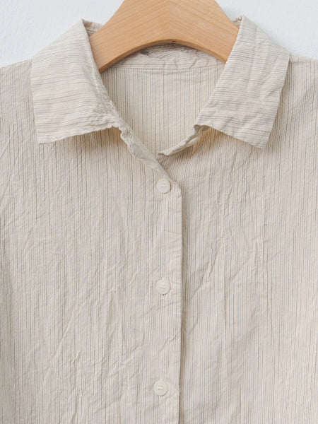 Waga Shirt in Wind Stripe