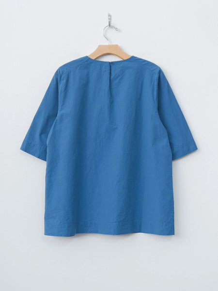 Simple Top in Medium Blue