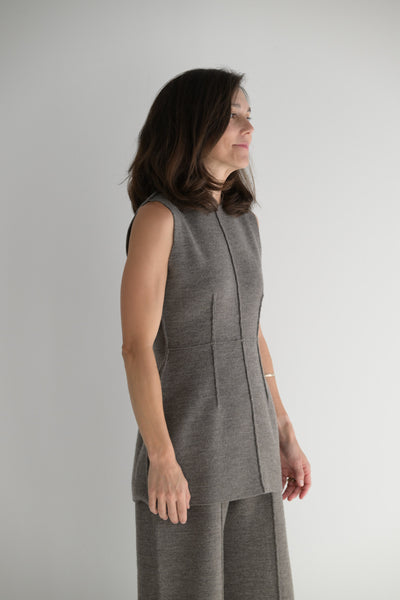 Double Knit Bodice in Cinder