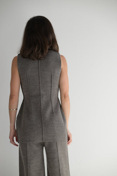 Double Knit Bodice in Cinder