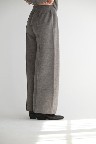 Double Knit Trouser in Cinder