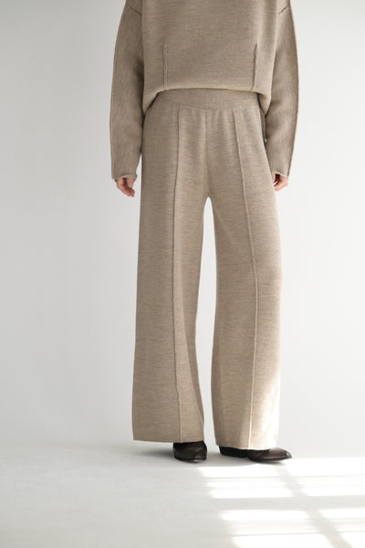 Double Knit Trouser in Oak