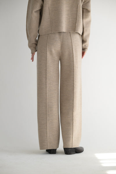 Double Knit Trouser in Oak