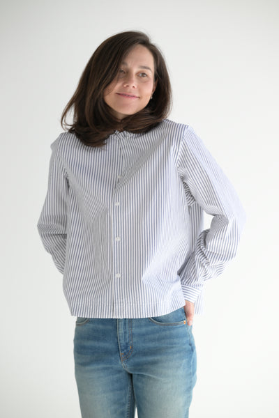 Claude Blouse in Stripes