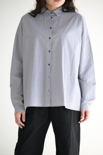 1929 Shirt in Black Sesame