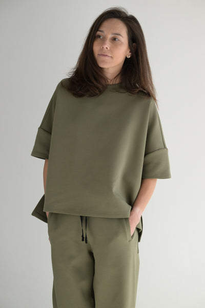 Noa Top in Olive