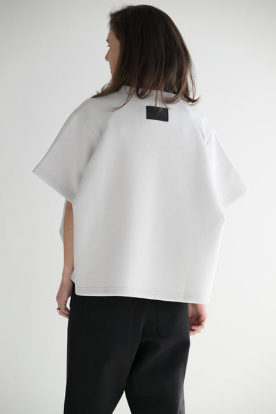 Gemma Top in Ice Grey