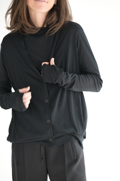 Nadine Cardigan in Black