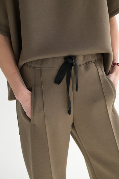 Galaxy Semi Wide Trousers in Bronze