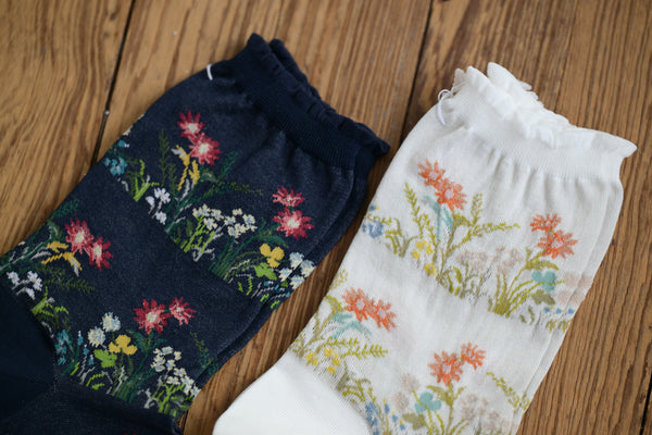 Wild Flower Socks