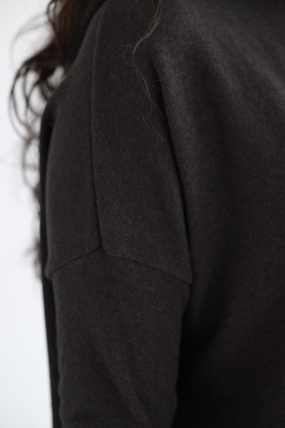 Hoodie JP in Brown