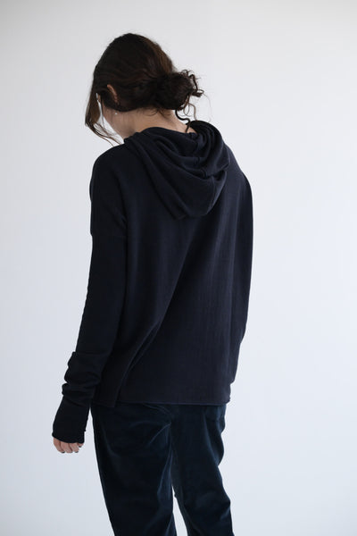 Hoodie JP in Navy
