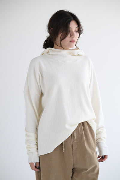 Hoodie JP in Milk