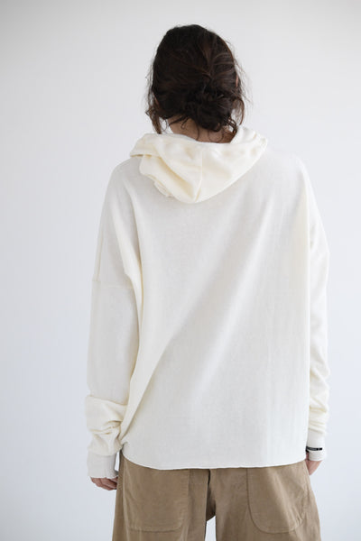 Hoodie JP in Milk