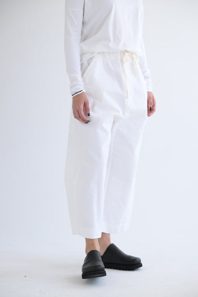 Wide & Short WCC Trousers in White