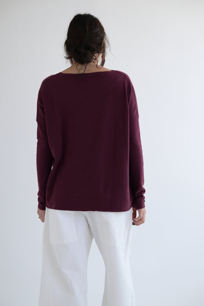Jumper JP in Wine