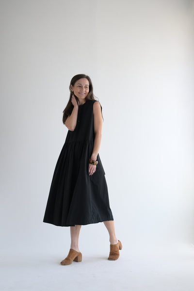 Lamin Dress in Black