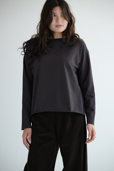 Maglia Lola Jersey tee in Cacao