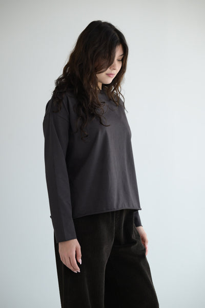 Maglia Lola Jersey tee in Cacao
