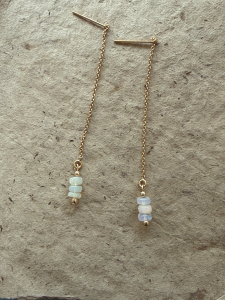 Opal Drop Earrings
