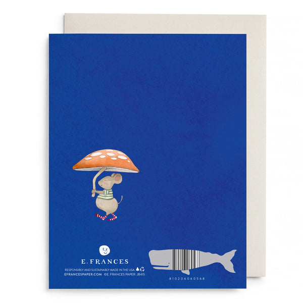 Missing You Mushroom Card