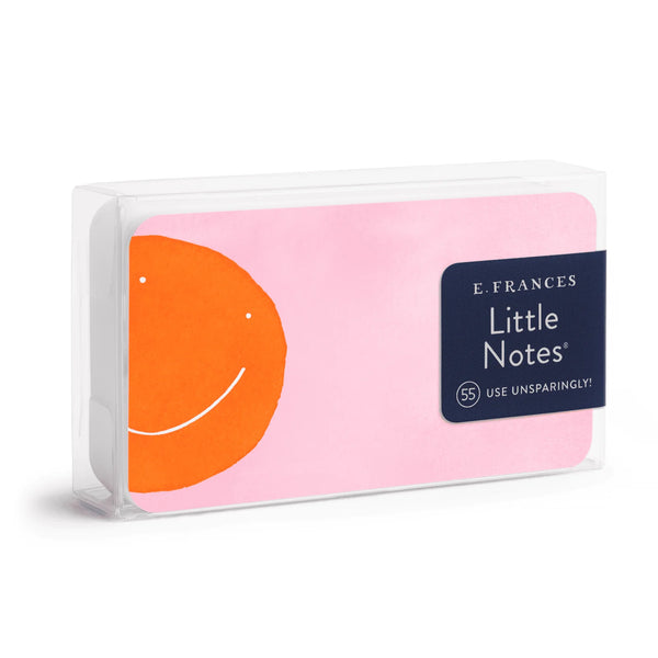 Little Notes - Orange Smiley