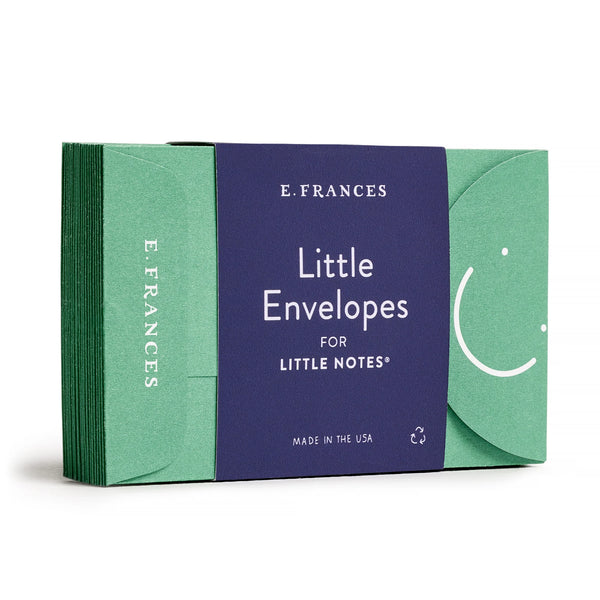 Little Notes Envelopes in Green