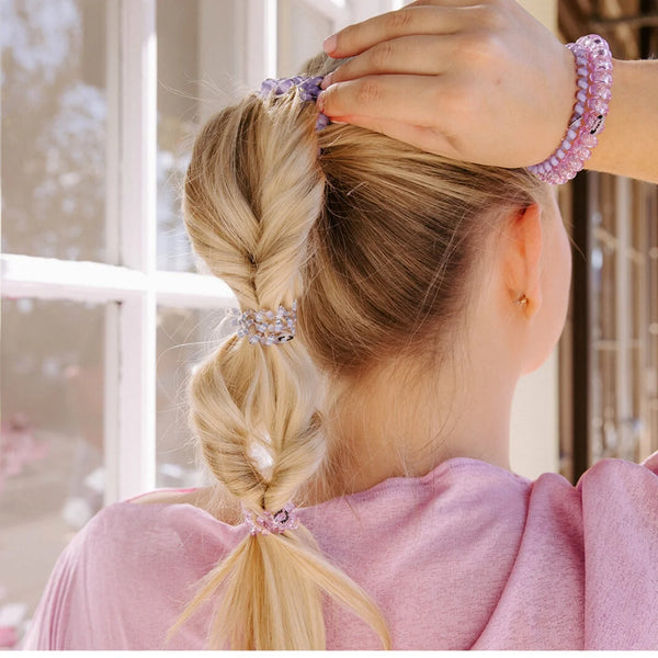 Small Teleties in Lavender Mist